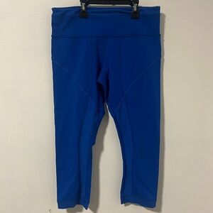 Lululemon Athletica Blue Cropped Pants